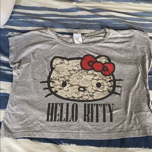 Hello kitty cropped top